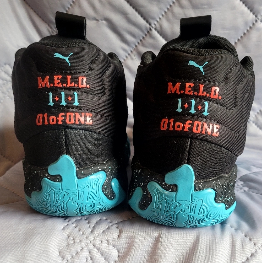 Puma MB.03 "Blue Hive", part of LaMelo Ball's signature basketball shoe line. - Picture 5 of 7